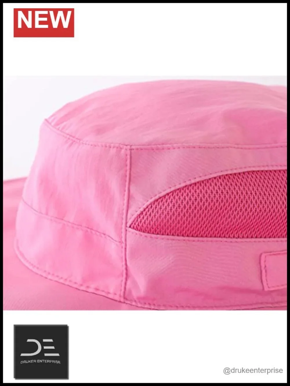 UPF 50+ Wide Brim Bucket Hat Lightweight Mesh Sun Hat for Outdoor